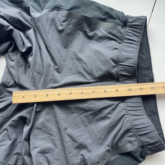 Lululemon Pants Mens Small Black Gray Running Tight Jogger Hybrid Athletic - Picture 8 of 11